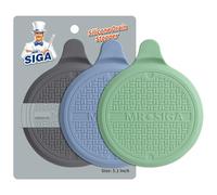 MR.SIGA Tapón de Drenaje de Silicona para Ducha, bañera, Lavabo, Fregadero, colador de Drenaje con Ventosa, Paquete de 3