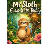 Mr Sloth Feels Safe Today Calming The Nervous System: A comforting children's story for parents helping kids with fear, worry and anxiety (picture story book for kids 2-5)