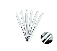 Mr. Spoon 6 Cuchillos de Fruta Acero INOX. Colección Minimal 19,5 x 1,95 cm