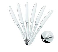 Mr. Spoon 6 cuchillos de mesa acero inox. Colección Elegance 22,5 x 2,05 cm