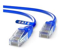 Mr. Tronic Cable Ethernet cat 6 de 15m, Cable de red LAN con Conectores RJ45 Para una Conexión a Internet Rápida y Fiable, con Conexión AWG24 | Internet UTP Cat6 CCA (15 Metros, Azul)
