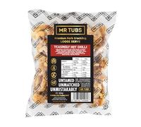 Mr Tubs Corteza de Cerdo 250g a Granel - Corteza de Cerdo Premium, Sin Gluten, Alto Contenido Proteico, Bajo en Carbohidratos, Apto para Dieta Keto (250g, Chile picante tentadoramente)