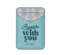 Mr.Wonderful - Adhesive card holder for phone - Anywhere with you Multicolor