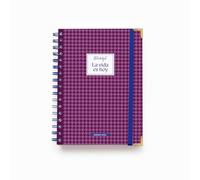 Mr. Wonderful - Agenda Anual Office 2026 Vista Diaria + Bolígrafo Bobo Borrable - La vida es hoy