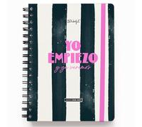 Mr. Wonderful - Agenda escolar 2026-2027 Semanal con Pegatinas - Planificador Semanal Completo Septiembre 2026 a Agosto 2027 con Extras - Yo empiezo y ya veremos