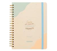 Mr.Wonderful - Agenda Office 2024-25 Semanal Extragrande - Sueña en grande y disfruta en gigante - Agenda Escolar con Organización Semanal