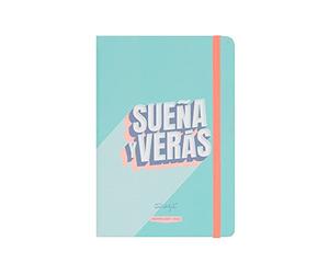 Mr. Wonderful Agenda pequeña clásica 2021-2022 Día visto - Sueña y verás, Multicolor