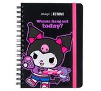 MR. WONDERFUL - Agenda Universal Kuromi 2027 Semanal - Wanna Hang Out Today? - Agenda Semana Vista En Colaboración Con Hello Kitty & Friends, 160 Páginas FSC 100g, Pegatinas Y Cierre De Goma