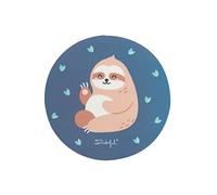 WONDEE Mr Wonderful Alfombrilla de Ratón, Fibra Extrafina Alfombrilla para Computadora con Base de Goma Antideslizante, para Ratón con Cable o Inalámbrico PC/Mac Perezoso