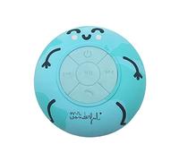 Mr Wonderful Altavoz Ducha Bluetooth Ventosa con IPX4 Impermeable, Altavoz para Ducha Sonido Estéreo 360° y 4 Horas de Reproducción con Bluetooth 5.0 Mapamundi