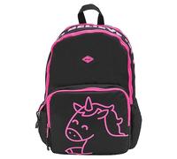 Mr.Wonderful - Backpack Unicorn doble cremallera negra - Time to believe in you