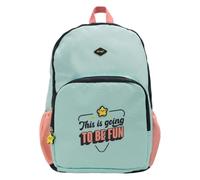 Mr. Wonderful Backpack with double zip This is going to be fun