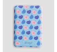 Mr.Wonderful - Batería Externa para Móviles - Diseño Corazones - 2 Puertos USB para Cargar 2 Dispositivos - Formato Compacto - De 2 a 3 Cargas Completas - 5000 mAh