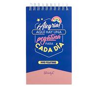 Mr. Wonderful Bloc de pegatinas para que tus apuntes sean lo más de lo más