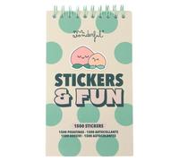 Mr. Wonderful - Bloc de pegatinas transparentes - Stickers & fun