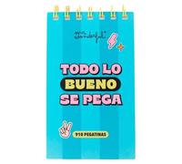 Mr. Wonderful - Bloc de pegatinas transparentes - Todo lo bueno se pega
