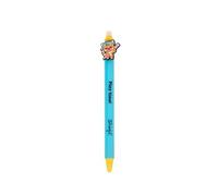 Mr. Wonderful Boli Borrable con Charm Panda Rojo - Bolígrafo de Tinta Azul para Escuela y Oficina