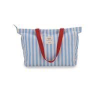 Mr.Wonderful - Bolsa de playa - Ready to do nothing - Bolsa de tela tipo tote bag de Algodón - Perfecta para ir a la playa - Cierre creamallera y bolsillo interior
