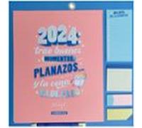 Mr. Wonderful Calendario De Pared Magnetico 2024 Rosa - Trae Buenos Mo