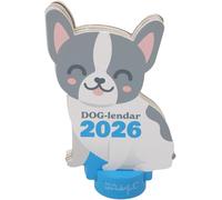 Mr Wonderful - Calendario de sobremesa 2026 con peana - Bulldog