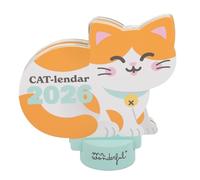Mr Wonderful - Calendario de sobremesa 2026 con peana - MEOW-lendar