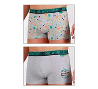 MR WONDERFUL Calzoncillo/Bóxer Siempre es Verano para Hombre, (Caja de 2 Unidades)