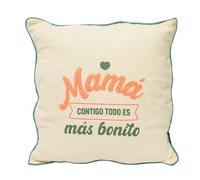 Mr. Wonderful - Cojín - Mamá, contigo todo es más bonito