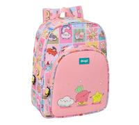 Mr. WONDERFUL COMIC - Mochila Escolar Infantil Animada, Mochila Niño, Mochila Infantil, Adaptable a Carro, Ideal para Niños en Edad Escolar, Cómoda y Versátil, Calidad y Resistencia, 26x11x34 cm