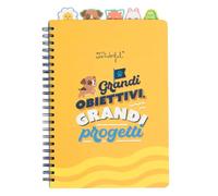 Mr. Wonderful - Cuaderno A4 con separadores con pestañas - Grandes objetivos, grandes proyectos