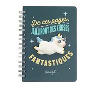 Mr. Wonderful Cuaderno unicornio - De estas páginas, brotarán cosas fantásticas