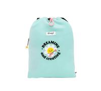 Mr. Wonderful - Drawstring bag daisy - Dreaming and creating - Mochila realizada en neopreno - Inlcuye asas ajustables