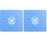 Mr. Wonderful Estuche con lápices de colores Life is full of colours (Paquete de 2)