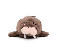 Mr. Wonderful Estuche de Peluche Lazy Morsa - Estuche Escolar con Cremallera - Suave y Original