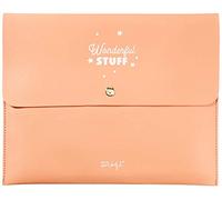 Mr. Wonderful Funda para Agenda Wonderful Stuff, Coral, 28 x 22,5 x 1 cm