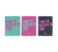 Mr. Wonderful – Juego de 3 cuadernos A4 – Es hora de creer en ti
