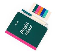 Mr. Wonderful - Kit para decorar tu agenda - Bright ideas - Estuche + Marcapáginas + Boli + Libreta