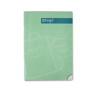 Mr. Wonderful - Libreta A4 Verde - Hojas Rayas Pautada - 48 páginas - Encuadrenación grapada