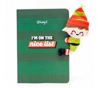 Mr. Wonderful - Libreta A5 con peluche elfo - I’m on the nice list
