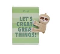 Mr. Wonderful - Libreta A5 con peluche perezoso - Let’s create great things!