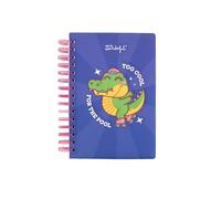Mr. Wonderful Libreta A5 con Portada Acolchada Cocodrilo - Cuaderno Too Cool for the Pool
