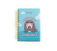 Mr. Wonderful Libreta A5 con Portada Acolchada Morsa - Cuaderno Cold Water Warm Smile