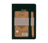 Mr. Wonderful - Libreta A5 con soporte para móvil - Dicho y hecho - Libreta de tamaño A5-120 páginas de papel pautado de 90 gsm