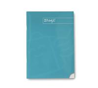 Mr. Wonderful - Libreta A5 Turquesa - Hojas Rayas Pautada - 48 páginas - Encuadrenación grapada