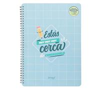 Mr. Wonderful Libreta - Estás Muy Cerca De Conseguirlo, Multicolor