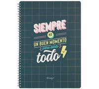 Mr. Wonderful Libreta - Siempre es buen momento para darlo todo, WOA11049ES