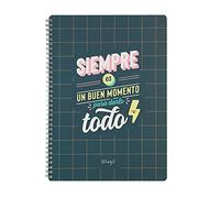 Mr. Wonderful Libreta - Siempre es buen momento para darlo todo, WOA11049ES