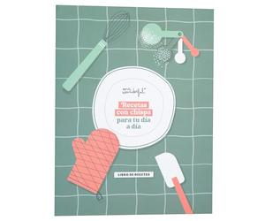Mr. Wonderful - Libro de recetas - Recetas con chispa para tu día a día - Libro de recetas con 6 separadores, para dividirlas por temáticas