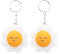 Mr. Wonderful Llavero con luz - Daisy (Paquete de 2)