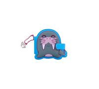 Mr. Wonderful Llavero con Minilibreta Squishy Morsa - Mini Libreta con 80 Hojas y Portada Suave