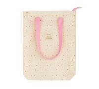 Mr. Wonderful, Mr.Wonderful-Bolsa de tela tote bag topos multicolor-Hello, sunshine para Mujer